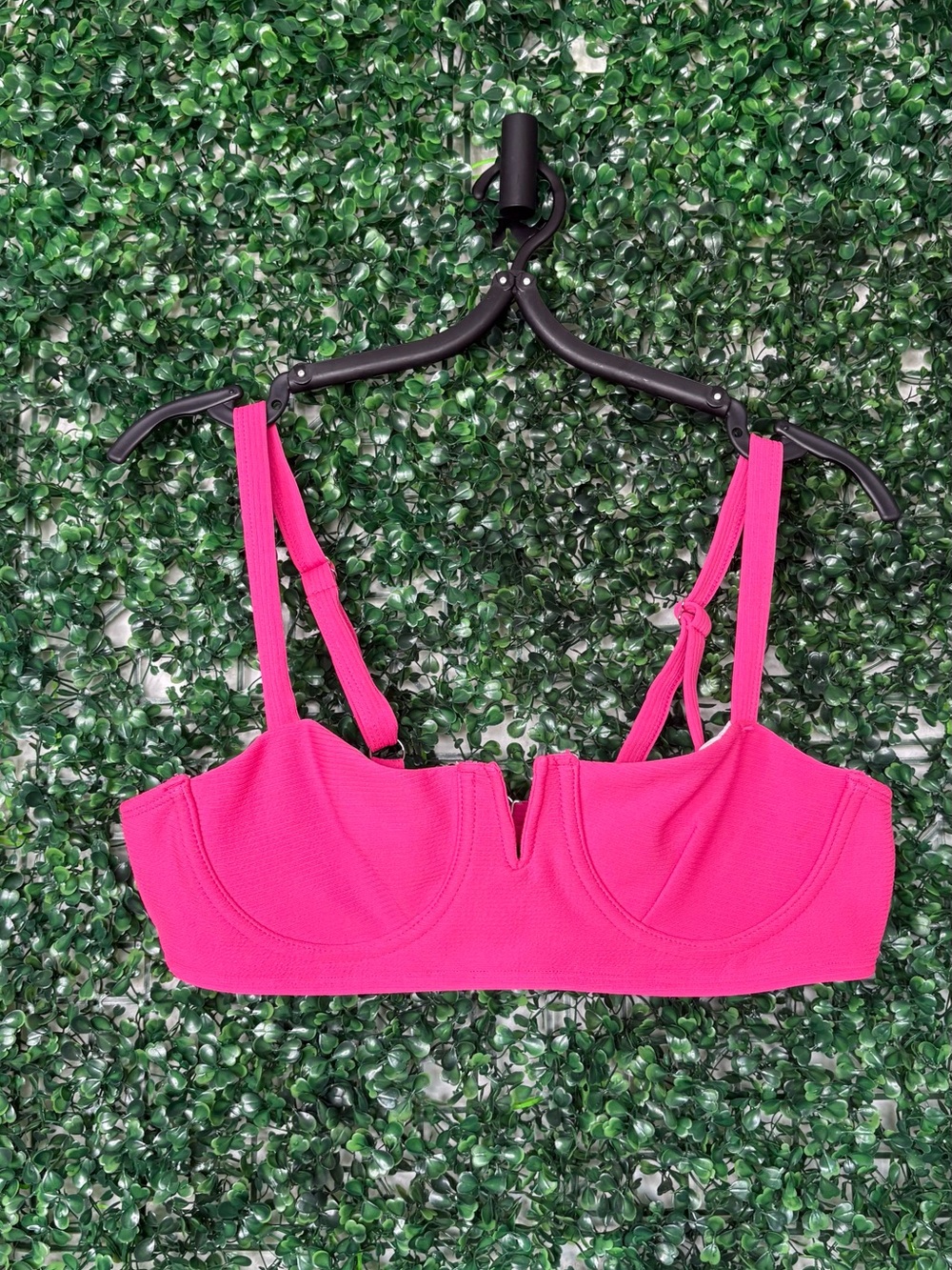 Sunny Bunny Bright Pink Underwire Bikini Top